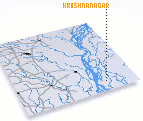 3d view of Krishnanagar