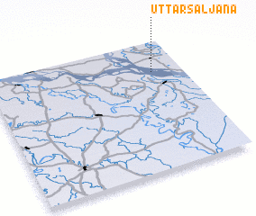 3d view of Uttar Sāljāna