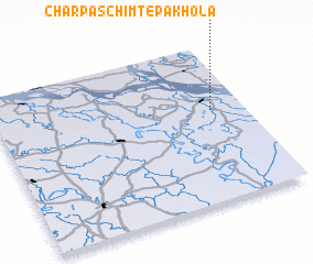 3d view of Char Paschim Tepākhola