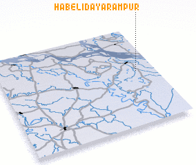 3d view of Hābeli Dayārāmpur