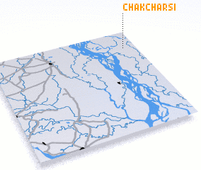 3d view of Chak Charsi