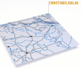 3d view of Chhota Bil Nālai