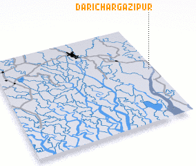 3d view of Dari Char Gāzipur