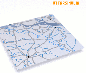 3d view of Uttar Simulia