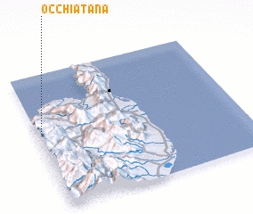 3d view of Occhiatana