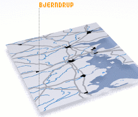 3d view of Bjerndrup