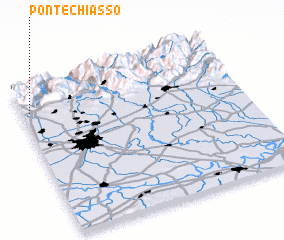 3d view of Ponte Chiasso