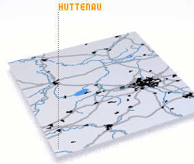 3d view of Hüttenau