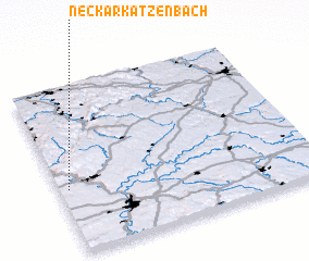 3d view of Neckarkatzenbach