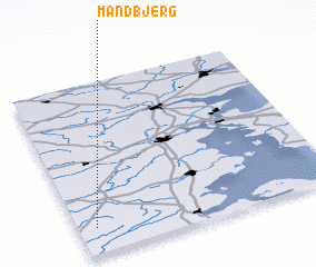 3d view of Mandbjerg