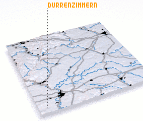 3d view of Dürrenzimmern