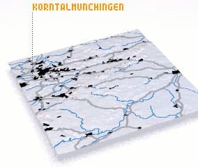 3d view of Korntal-Münchingen