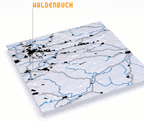 3d view of Waldenbuch