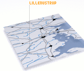 3d view of Lille Nustrup