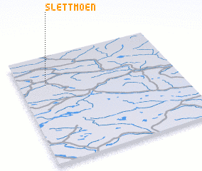 3d view of Slettmoen