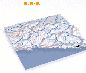 3d view of Nibbiano