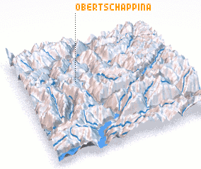 3d view of Ober Tschappina