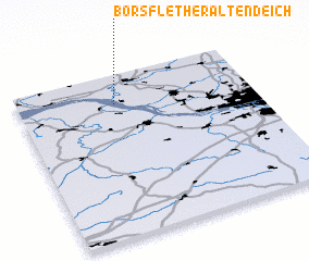 3d view of Borsflether Altendeich
