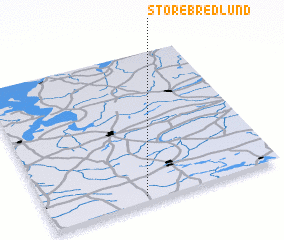 3d view of Store Bredlund