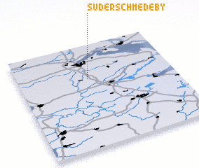 3d view of Süderschmedeby