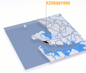 3d view of Nzong-Ayong