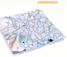 3d view of Kombo Porigo