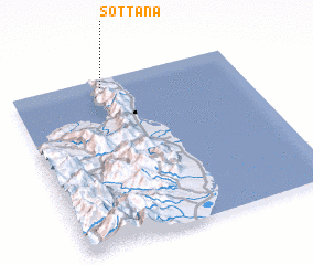 3d view of Sottana