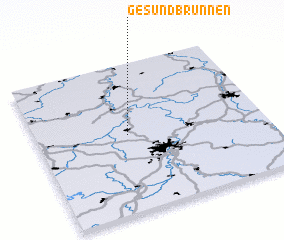 3d view of Gesundbrunnen