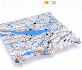 3d view of Ruggell