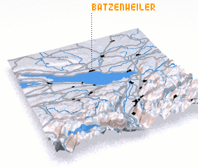 3d view of Batzenweiler