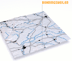 3d view of Böhringsweiler