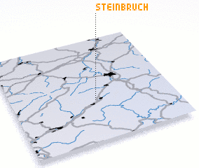 3d view of Steinbruch