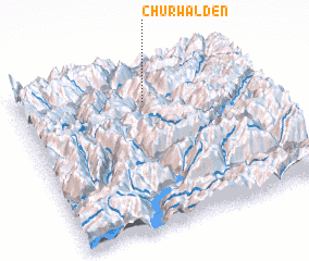 3d view of Churwalden