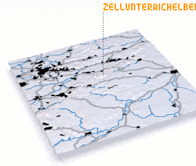 3d view of Zell unter Aichelberg