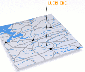 3d view of Iller Hede