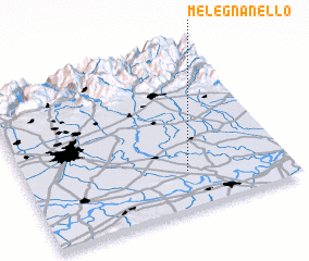 3d view of Melegnanello