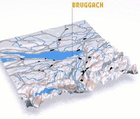 3d view of Bruggach