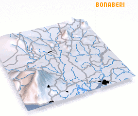 3d view of Bonabéri