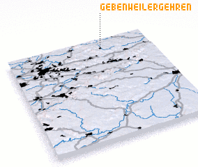 3d view of Gebenweiler Gehren