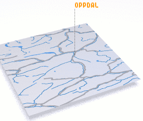 3d view of Oppdal