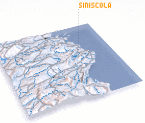 3d view of Siniscola