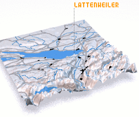 3d view of Lattenweiler