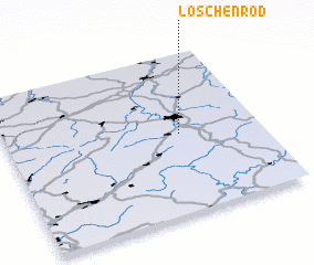 3d view of Löschenrod