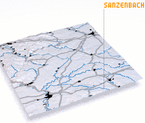 3d view of Sanzenbach