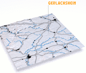 3d view of Gerlachsheim