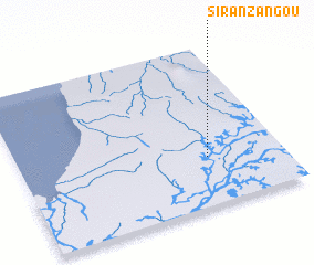 3d view of Siran-Zangou