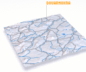 3d view of Douar Mokna