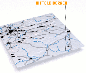 3d view of Mittelbiberach