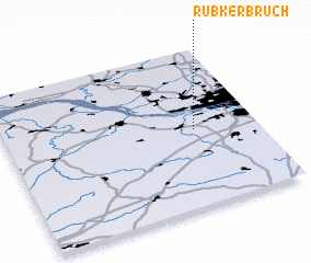 3d view of Rübker Bruch