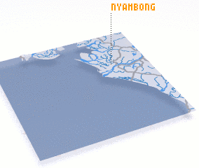 3d view of Nya Mbong